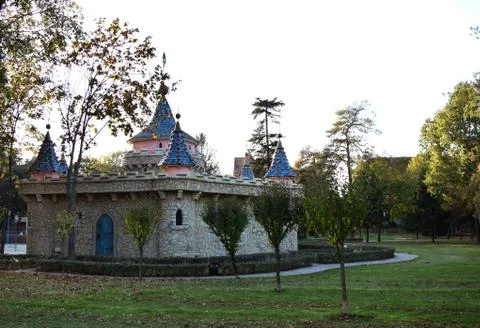 Fairy tale castle Stock Photos
