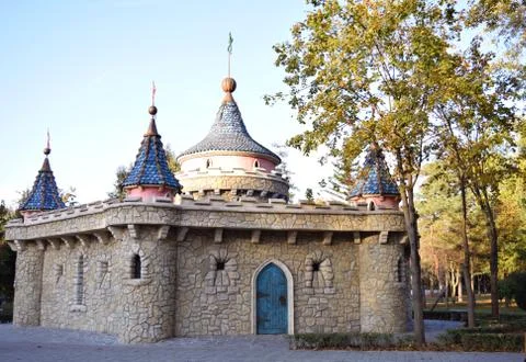 Fairy tale castle Stock Photos