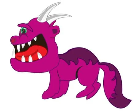 Fairy-tale crock on white background is insulated Stock Illustration