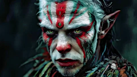 Fairy Tale Elf Looking Stock Footage 286791323