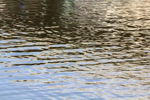 Fairy tale patterns on the water Stock Photos