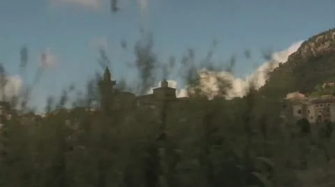 Fairy Tale Skyline Stock Footage 9276055