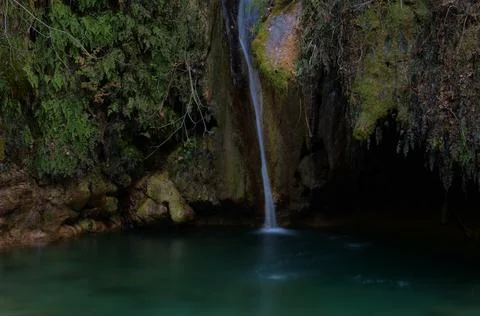 Fairy waterfall Stock Photos