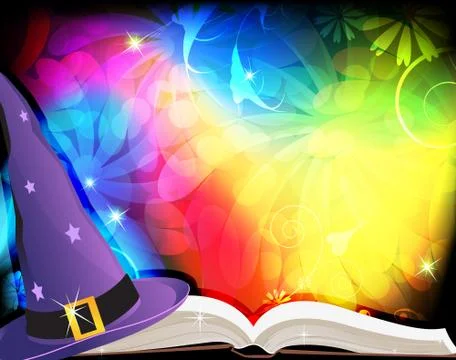 Fairytale background Stock Illustration