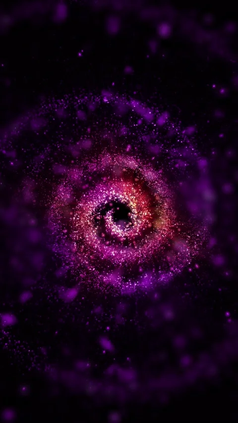 Fairytale galaxy Stock Footage 303218543