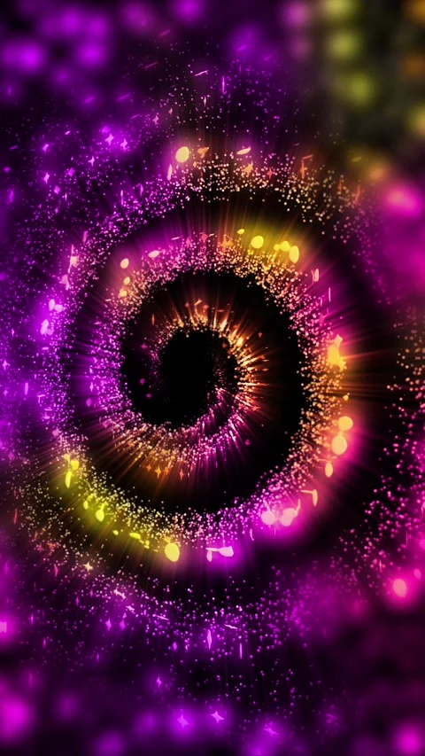 Fairytale galaxy Stock Footage 303236766