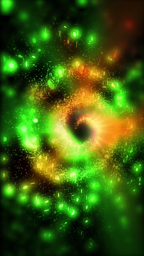 Fairytale galaxy Stock Footage 303237284