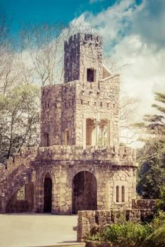 Fairytale tower Stock Photos