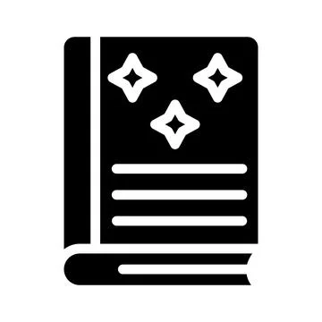 Fairytale Vector Icon Design Illustration Illustrazione stock