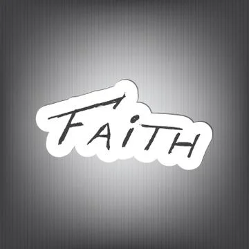 Faith background! Stock Illustration