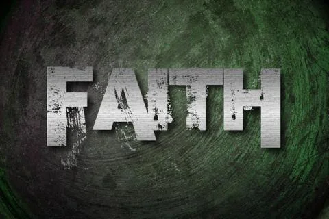 Faith concept Stock Illustration