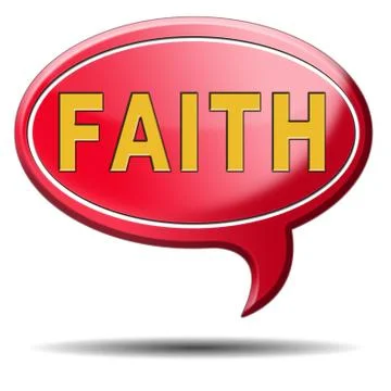 Faith icon Stock Illustration