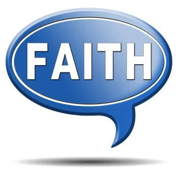 Faith icon Stock Illustration