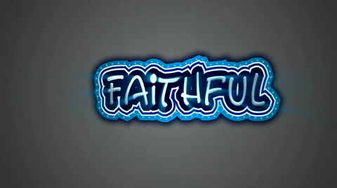 Faithful Label 스톡 동영상 1142502