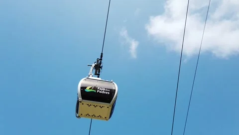 Faja dos Padres, cable car, Madeira Stock-Footage 194924503
