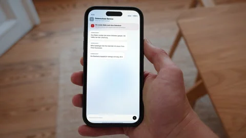 Fake data deletion service after a breach, staying one step ahead of scammers Stock Footage 345404258