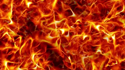 Fake flame loop Stock Footage 146943255