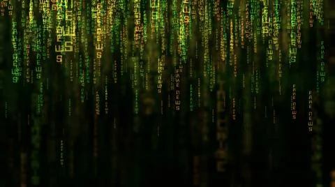 Fake news data online code Stock Photos