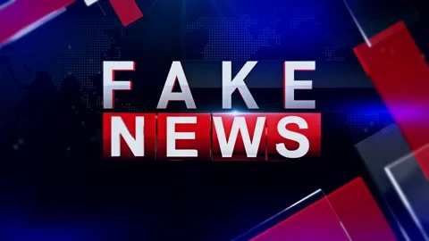 Fake NEWS Stock Footage 154369236