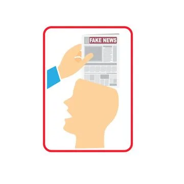 Fake news Stock Illustration