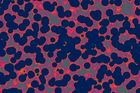Fake Shape of bacterial cell: cocci. Molecular research microorganisms. micro Stock Illustration