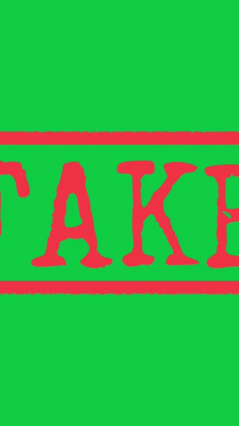 Fake Signed Stamping Text Animation.  Stock Footage 297150681