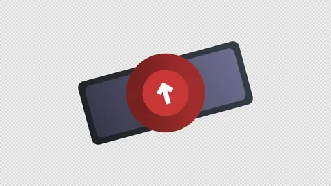 Fake stamp with red ink on transparent alpha channel background Stock Footage 337911554