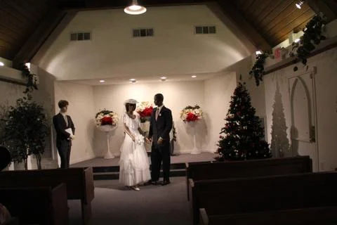 Fake Wedding Foto stock