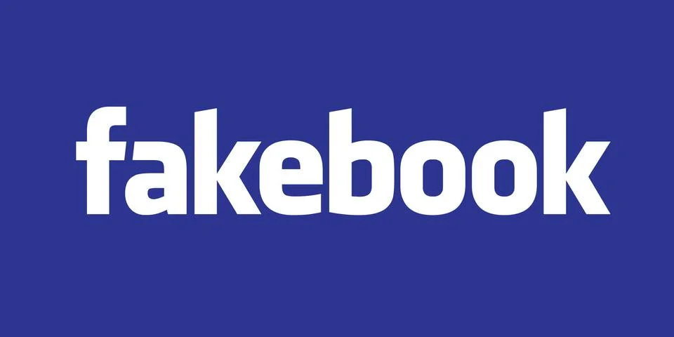 Fakebook Stock Illustration