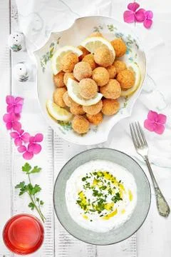 Falafel 库存照片