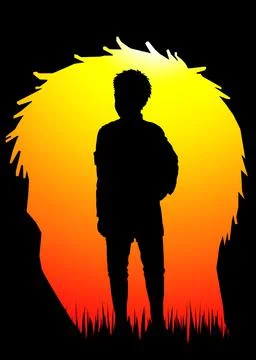 Falco Grice. Stock Illustration