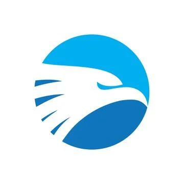 Falcon eagle bird Stock-Illustration