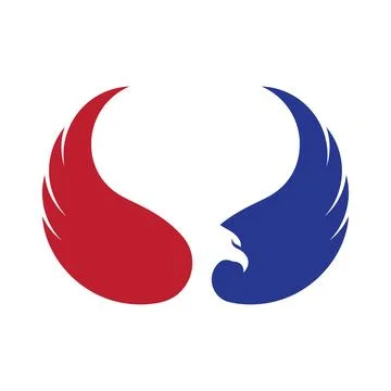 Falcon eagle bird Stock-Illustration