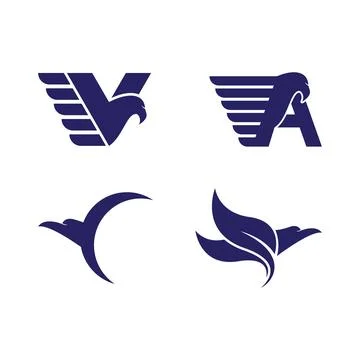 Falcon eagle bird 스톡 일러스트