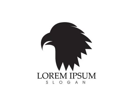 Falcon Eagle Bird Logo Template vector icons 스톡 일러스트