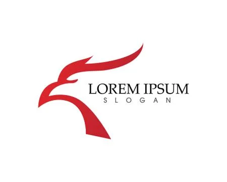 Falcon Eagle Bird Logo Template vector icons 스톡 일러스트