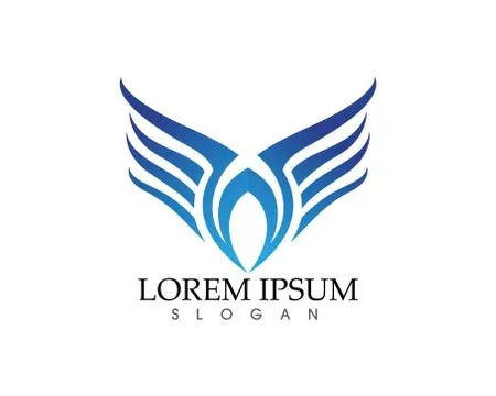 Falcon Eagle Bird Logo Template vector icons 스톡 일러스트