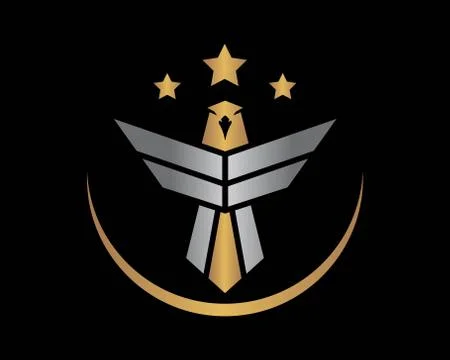 Falcon Eagle Bird Logo Template vector 스톡 일러스트