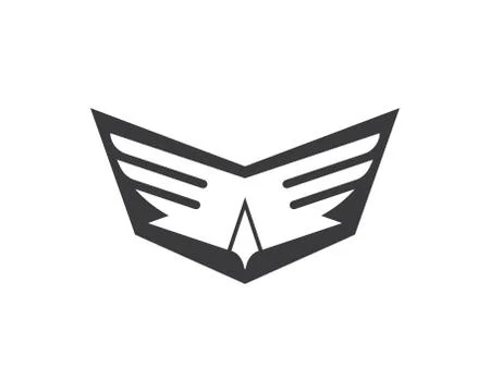Falcon Eagle Bird Logo Template vector 스톡 일러스트