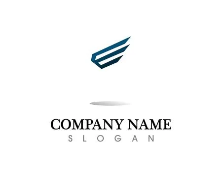 Falcon Eagle Bird Logo Template vector icon 스톡 일러스트