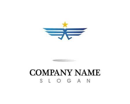 Falcon Eagle Bird Logo Template vector icon 스톡 일러스트