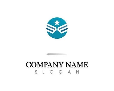 Falcon Eagle Bird Logo Template vector icon 스톡 일러스트