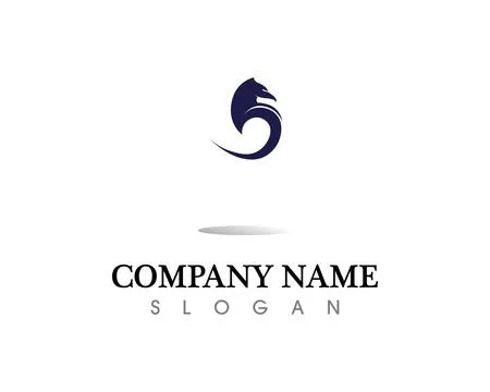 Falcon Eagle Bird Logo Template vector icon 스톡 일러스트
