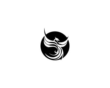 Falcon Eagle Bird Logo Template vector icon 스톡 일러스트