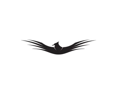 Falcon Eagle Bird Logo Template vector icon 스톡 일러스트