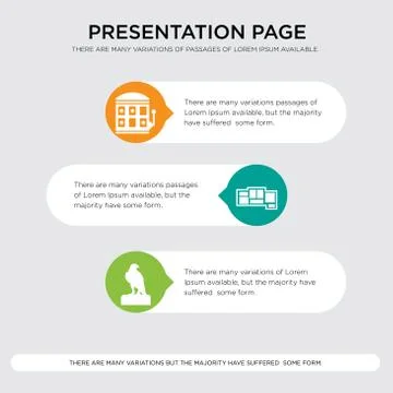 Falcon, floor plan, slot machine presentation design template in orange, gree Stock Illustration