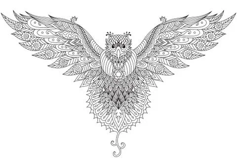 Falcon Stock Illustration