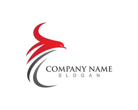 Falcon Logo Stock Illustration
