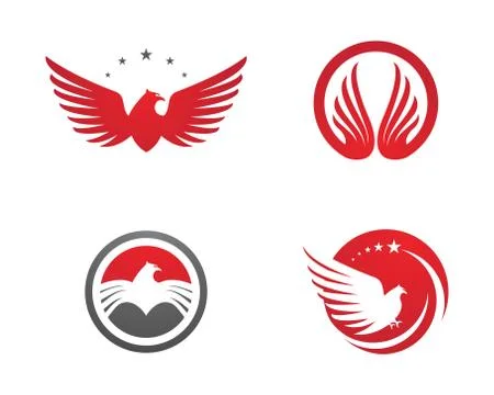 Falcon Logo Stock Illustration