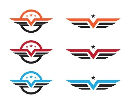 Falcon Logo Stock-Illustration
